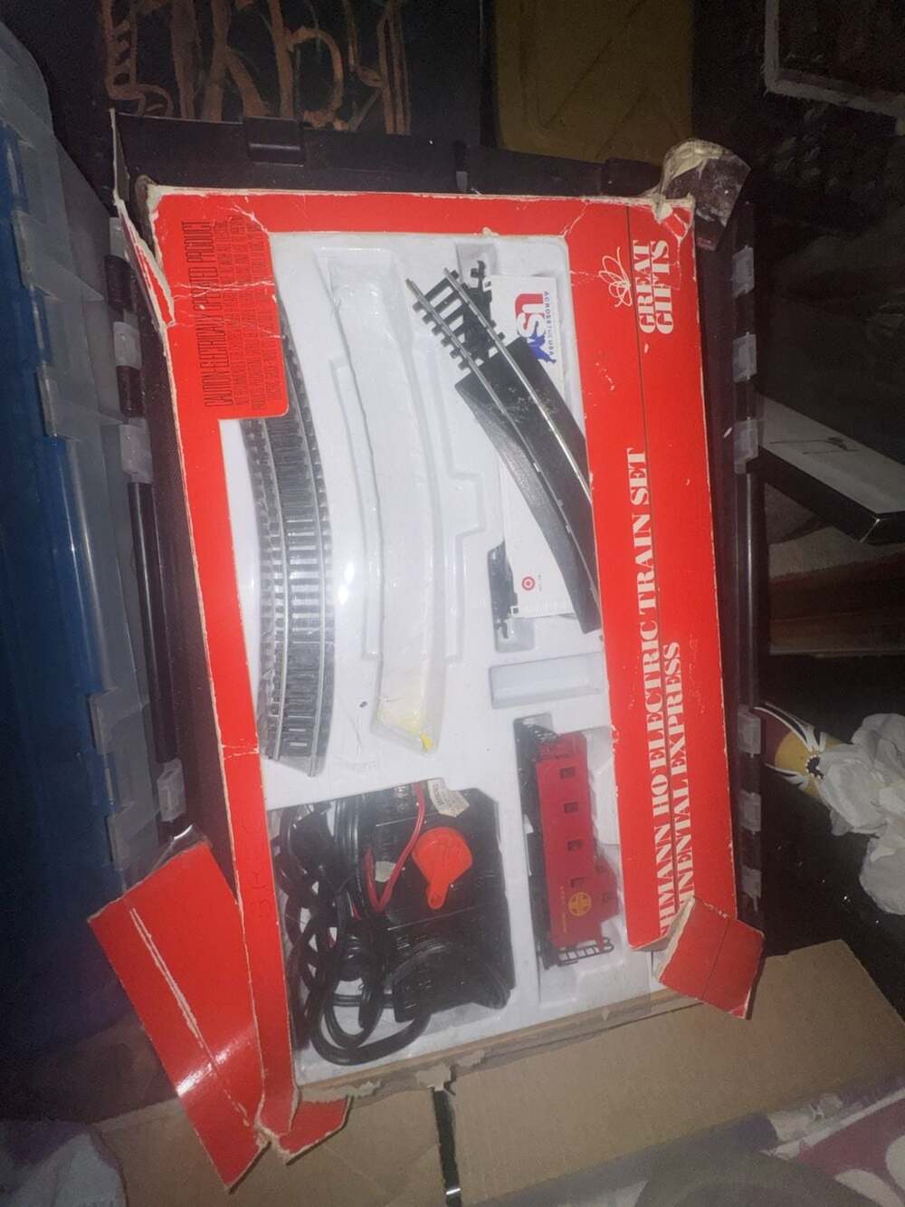 Bachmann HO Scale Continental Express Electric Train Set